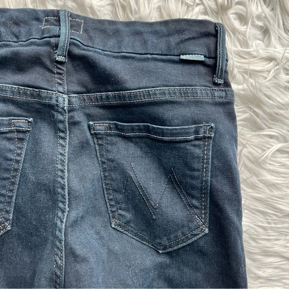 MOTHER Denim High Waisted Looker Ankle Fray Skinny Jeans Last Call Women’s 24 - Picture 13 of 13